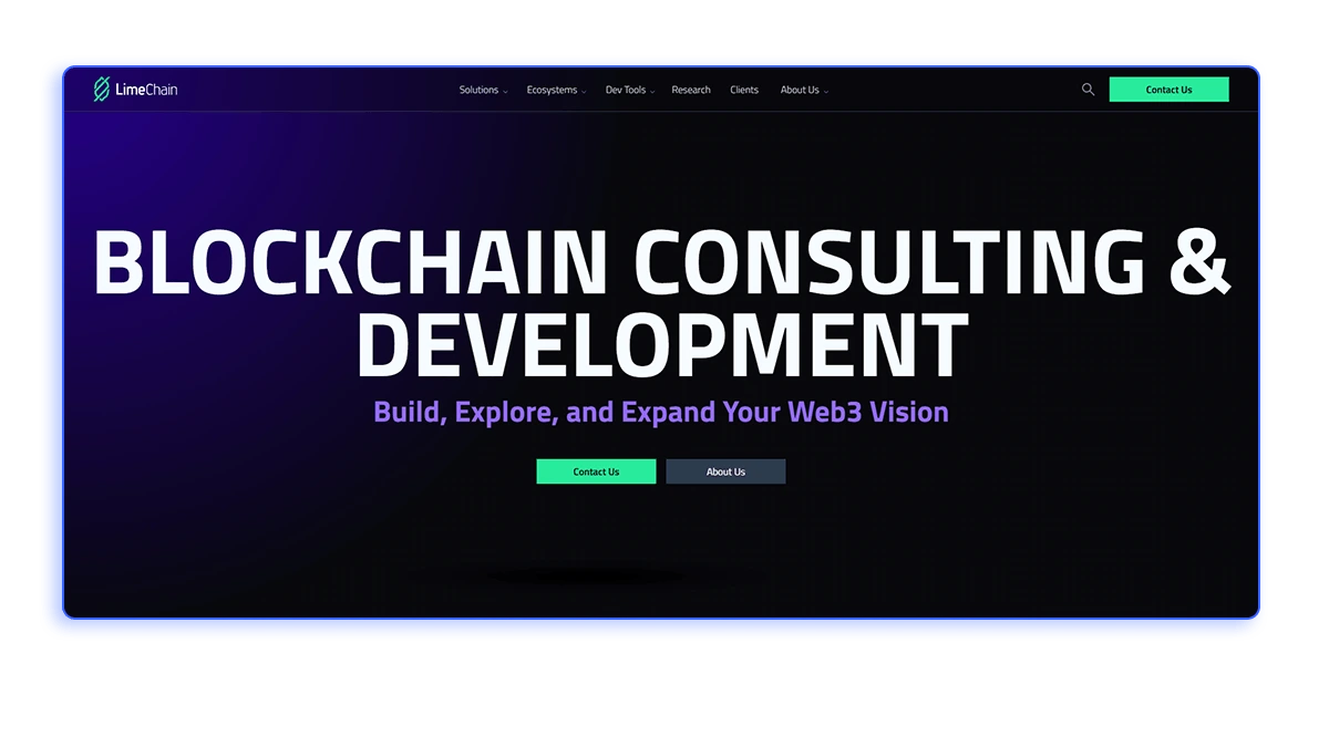 lime chain top solana defi app development company