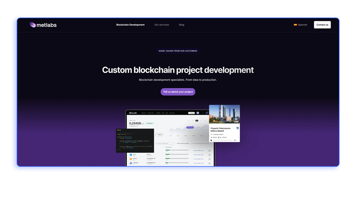 metlabs defi development company